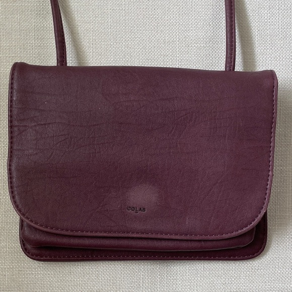 CO-LAB PURPLE Lola 3-in-1 Vegan Leather Small Crossbody Bag - Picture 2 of 14